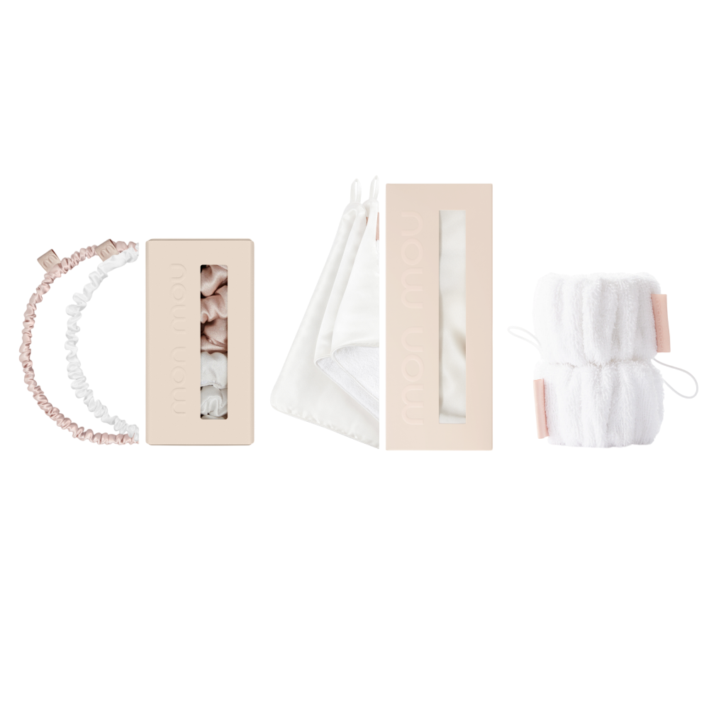 MON MOU Face Selection White - Набір аксесуарів для догляду за шкірою обличчя та шиї MON MOU Face Selection White - Набір аксесуарів для догляду за шкірою обличчя та шиї